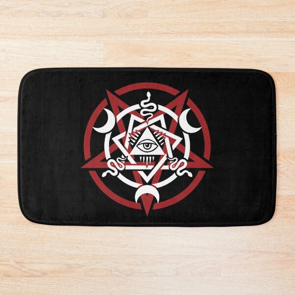 Item preview, Eye of Providence Satanic Moon Goddess  designed and sold by SpreadForSatan.