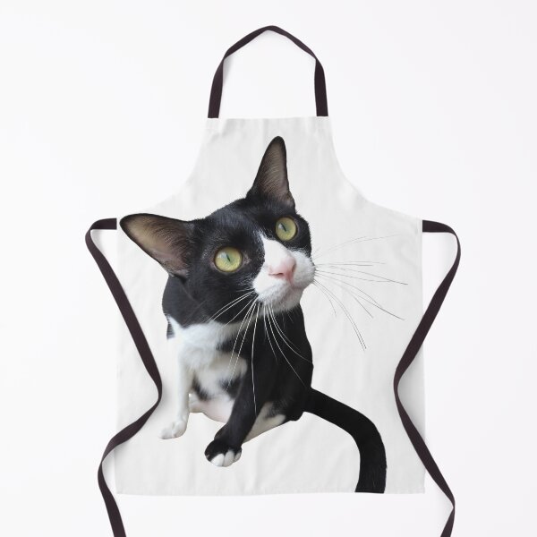 Item preview, watching black and white cat, watching lizard designed and sold by Benchamart.