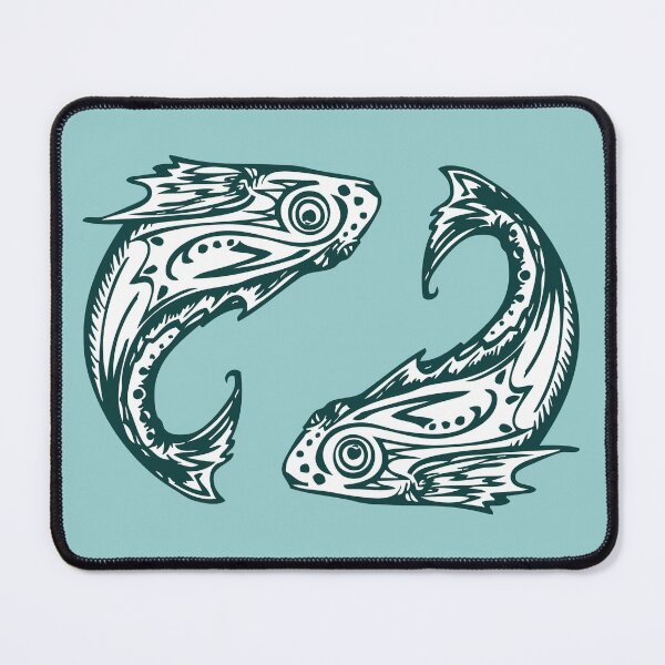 Item preview, Pisces Pair (Horizontal) designed and sold by jackalopefoot.