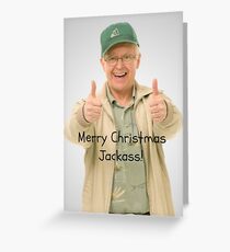 Christmas Jackass Greeting Card