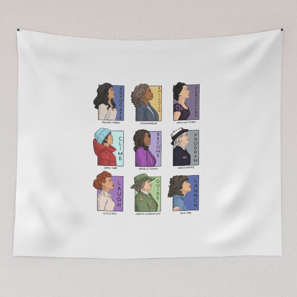 Item preview, She Series Real Women - Version 4 designed and sold by Karen Hallion Illustration.