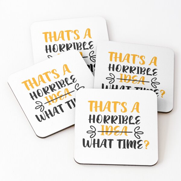 Item preview, that a horrible idea, what time ? designed and sold by ussastore.