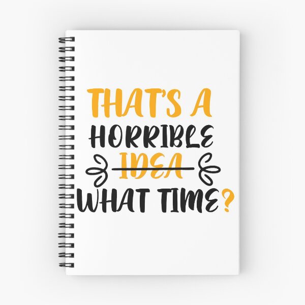 Item preview, that a horrible idea, what time ? designed and sold by ussastore.
