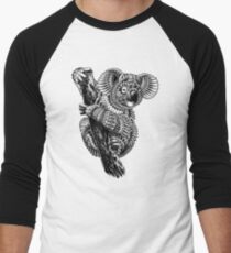Ornate Koala Men's Baseball Âľ T-Shirt