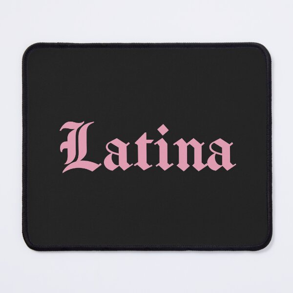 Item preview, Latina | Pastel Pink Elegant Medieval Gothic Lettering designed and sold by acatalepsys.