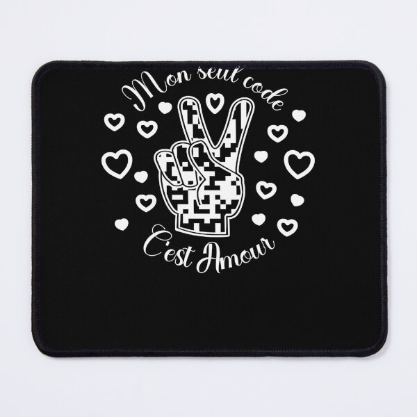 Item preview, QR code peace Love designed and sold by CAINIA.