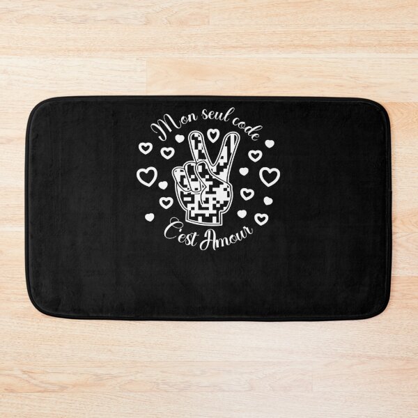 Item preview, QR code peace Love designed and sold by CAINIA.