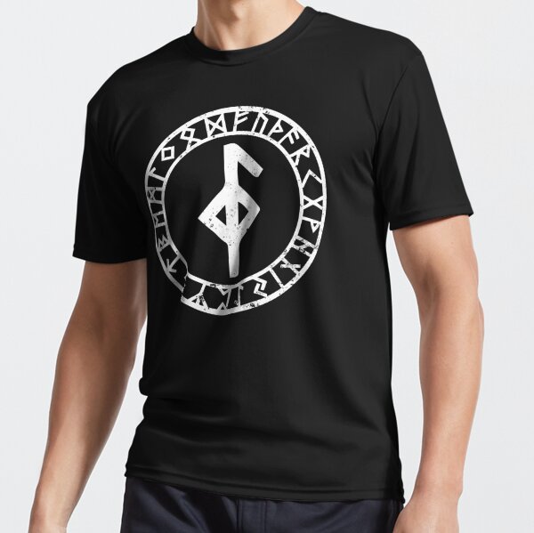 Viking Symbols and Ancient Runes Masculine Shirts 