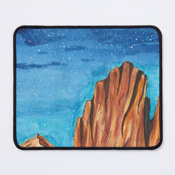 Item preview, Night Sky With Canyons Painting Design designed and sold by galleasstudio.