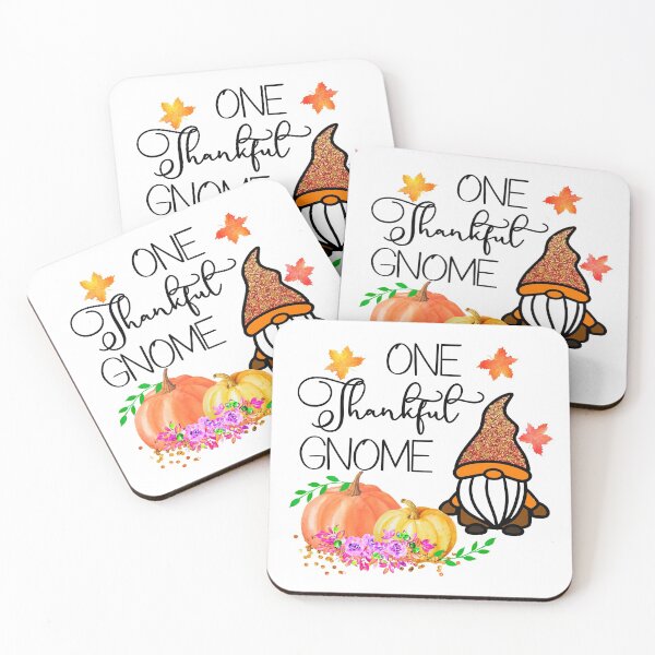 Item preview, One Thankful Gnome- Thanksgiving- Fall Thanksgiving Gifts designed and sold by younghopes.
