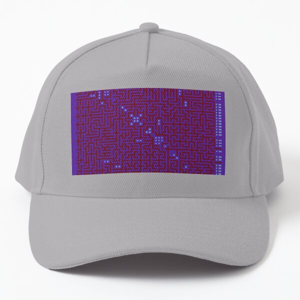 Mystery Game Pixel Purple 0013 Baseball Cap