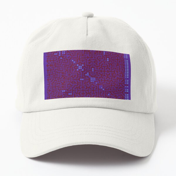 Mystery Game Pixel Purple 0013 Dad Hat