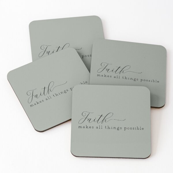 Item preview, Faith Makes all Things Possible designed and sold by Sheepherder120.