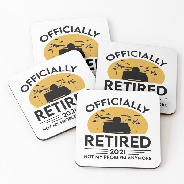 Item preview, Retired 2021 - Not My Problem Anymore Retirement SK designed and sold by andregiftshopzz.