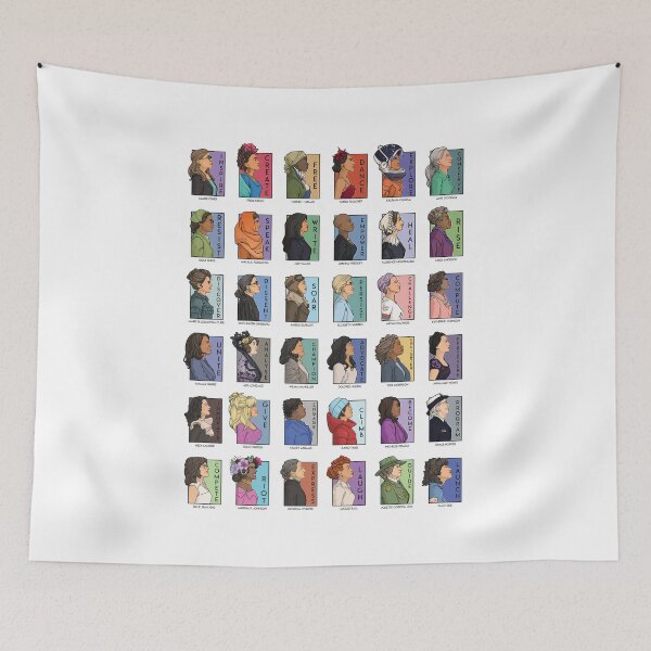 Item preview, She Series Real Women - Versions 1-4 designed and sold by Karen Hallion Illustration.