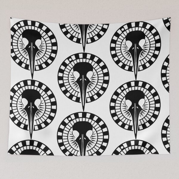 Item preview, Crow Club gambling Chip Crow Skull designed and sold by StandOutApparel.