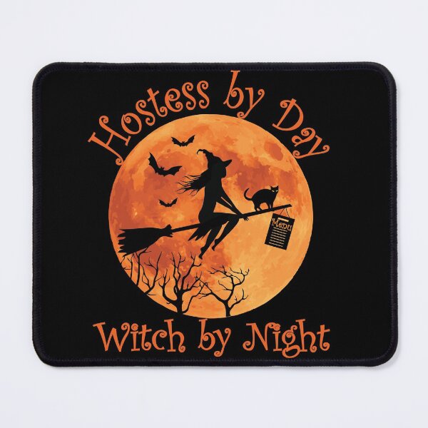 Item preview, Hostess By Day Witch By Night Halloween designed and sold by TheInkElephant.