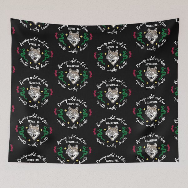 Item preview, Wild Wolf Affirmation / Abundance Manifestation designed and sold by Magickselflove.