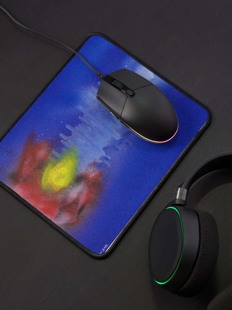 Alternate view of Sound Wave Flag Mouse Pad
