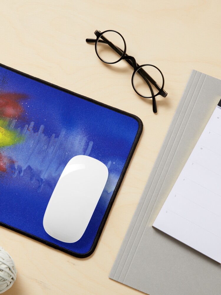Thumbnail 3 of 5, Mouse Pad, Sound Wave Flag designed and sold by that5280lady.