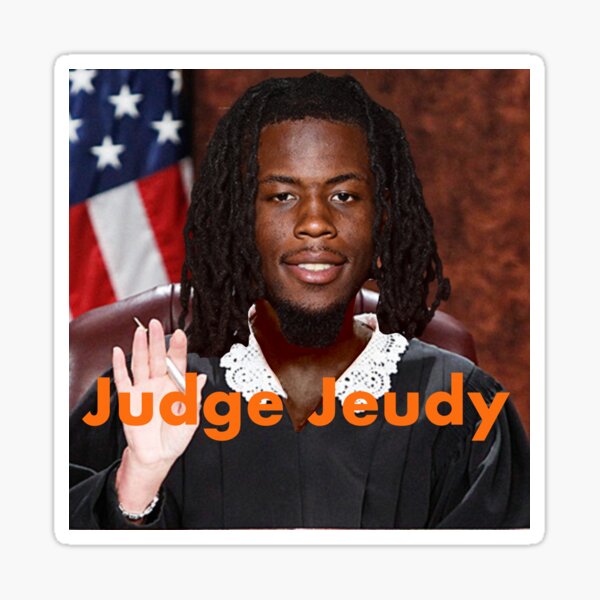 'Judge Jeudy' Sticker for Sale by EZ SPORTS