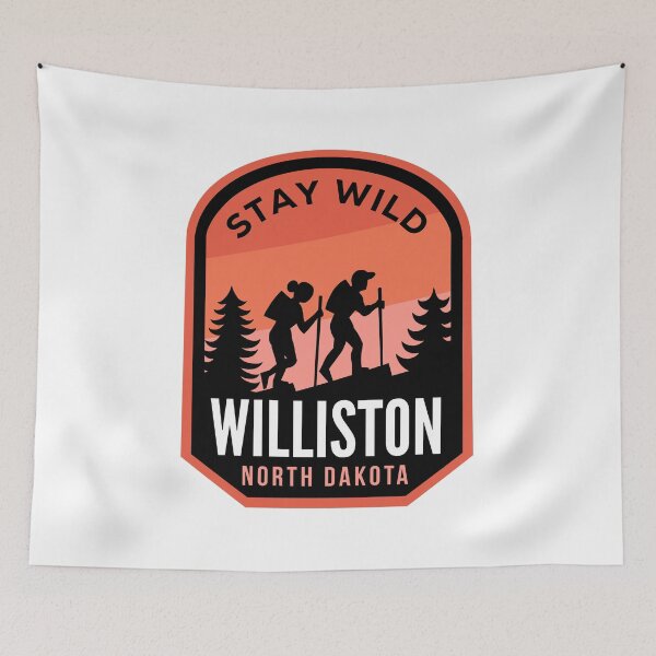 Item preview, Williston North Dakota Hiking in Nature designed and sold by HalpinDesign.