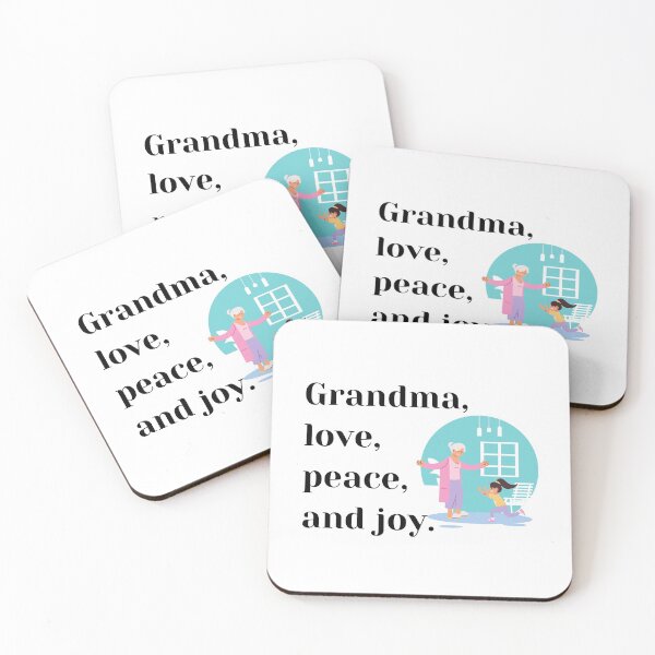 Item preview, Grandma love peace and joy designed and sold by ApexArtBusiness.