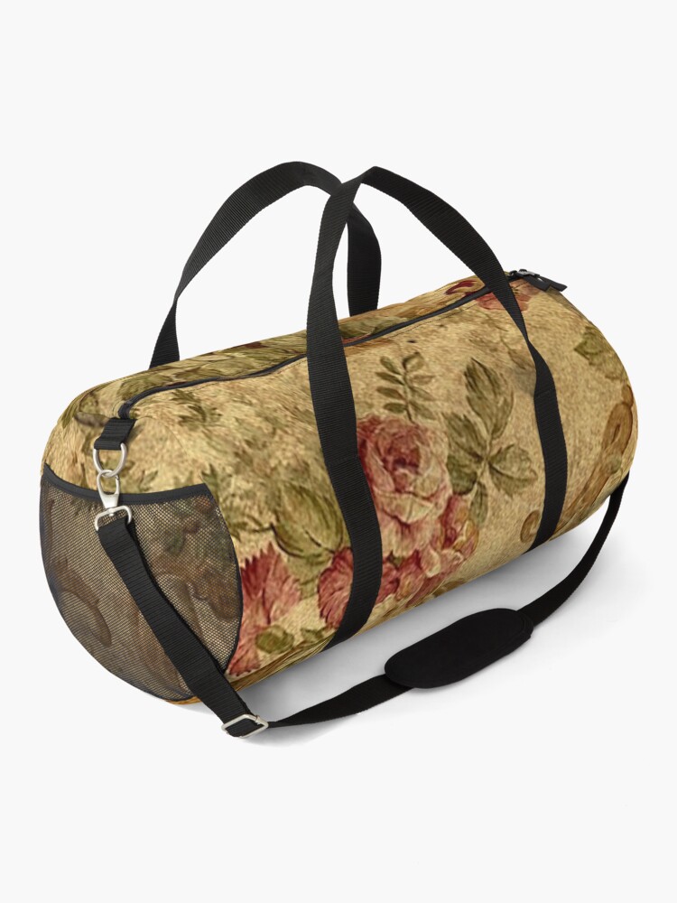 Alternate view of Vintage,tapestry,floral,elegant,victorian,rustic,grunge,elegant,chic Duffle Bag