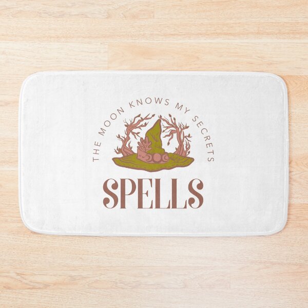 Item preview, Green Witch Spells Hat Moon Phase Mystic Halloween Neutral Boho Classic T-Shirt Magnet Stickers designed and sold by FallingAdorn.