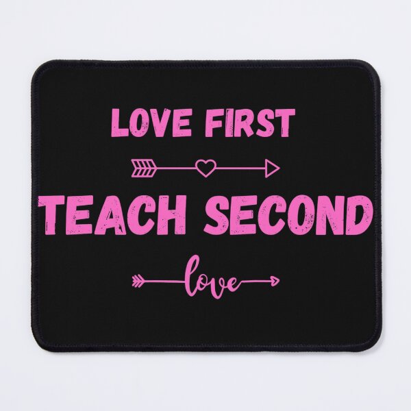 Item preview, love first teach second designed and sold by Elhelaly.