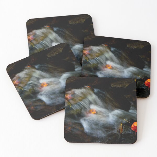 Item preview, Creek with fall leaves designed and sold by Jokertoker.