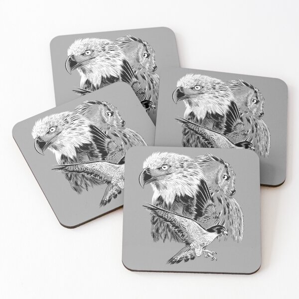 Item preview, Eagle hawk and owl designed and sold by albertocubatas.