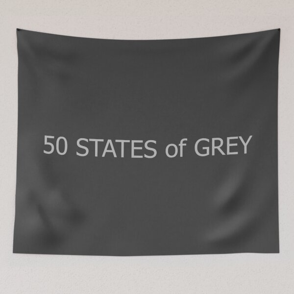 Item preview, 50 STATES of GREY designed and sold by ozzyme.