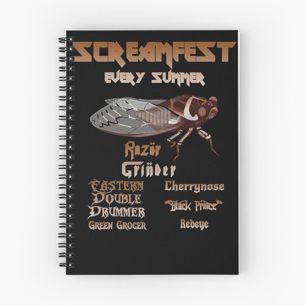 Item preview, Screamfest the Australian cicada festival designed and sold by CAINIA.