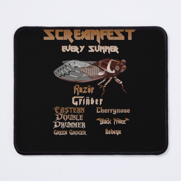 Item preview, Screamfest the Australian cicada festival designed and sold by CAINIA.