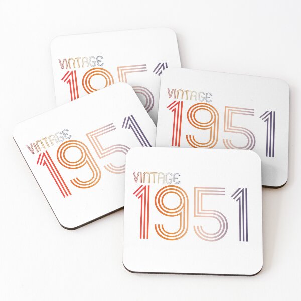 Item preview, Vintage 1951 - 70th Birthday Gift  designed and sold by Tequilamock.