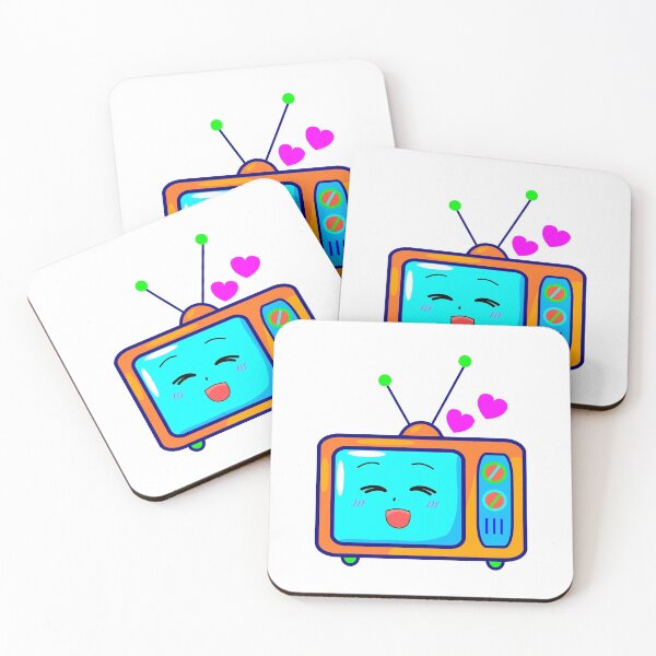 Item preview, Cute little tv sticker. designed and sold by hiwonderfulgame.