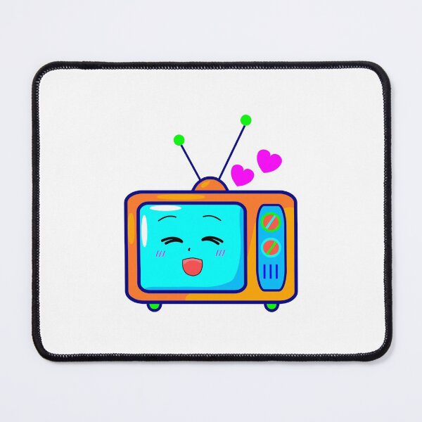 Item preview, Cute little tv sticker. designed and sold by hiwonderfulgame.