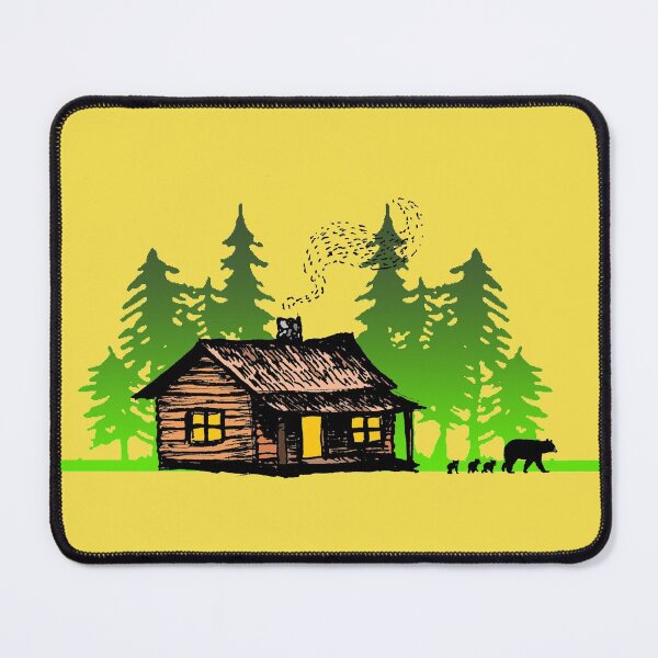 Item preview, CABIN WITHOUT BEARS designed and sold by Jean Gregory Evans.
