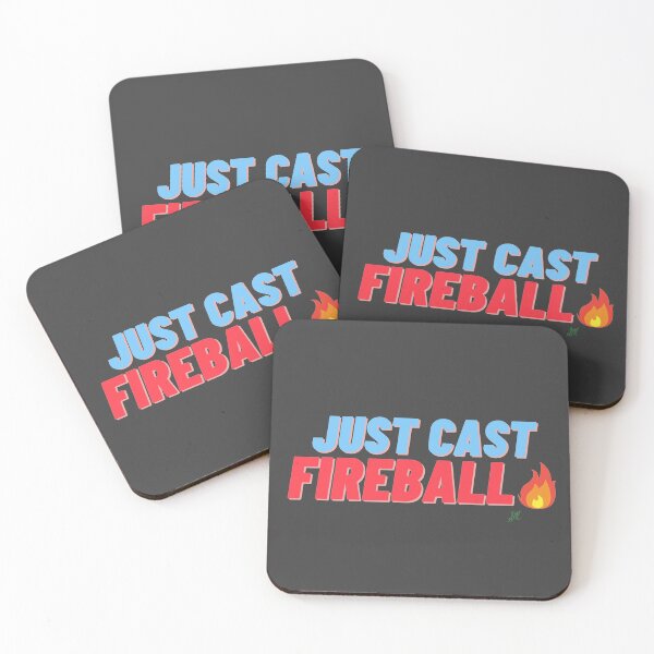 Item preview, Just Cast Fireball! designed and sold by Clean-Man.