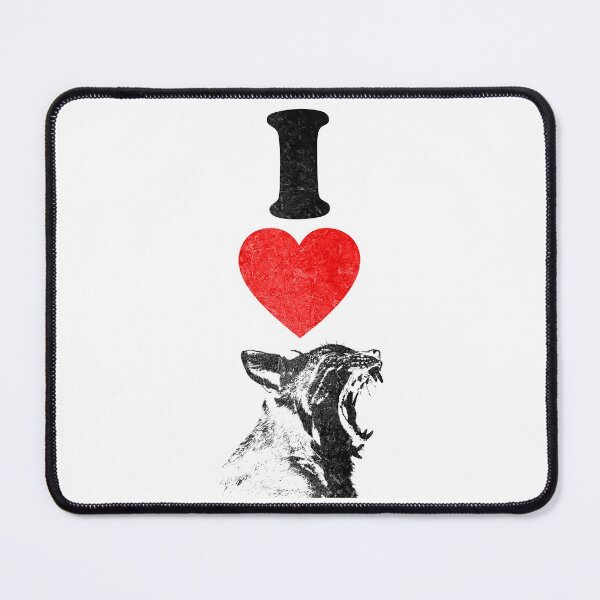 Item preview, I heart lynx love lynx lynx motif heart designed and sold by DerNerd.