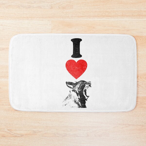 Item preview, I heart lynx love lynx lynx motif heart designed and sold by DerNerd.
