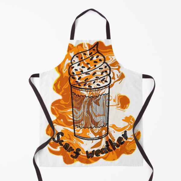 Item preview, A Swirl Of Pumpkin Spice Marble Swirl - Fall Magic Pumpkin Coffee Pattern  designed and sold by Reelippy.