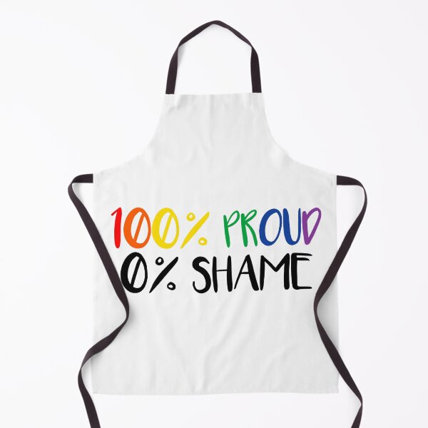 Item preview, 100% proud 0% shame Rainbow LGBTQ -LGBTQ pride designed and sold by Designs Of all kinds.