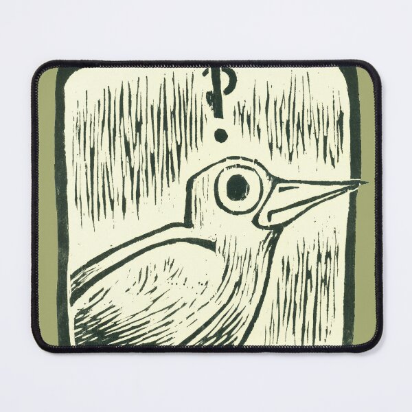 Item preview, Interrobang Bird designed and sold by jackalopefoot.