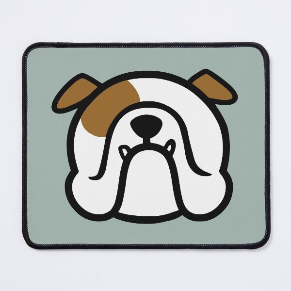 Item preview, English Bulldog - white and brown BULLDOG - best Bully dog gift by smooshfaceunited  designed and sold by smooshfaceutd.