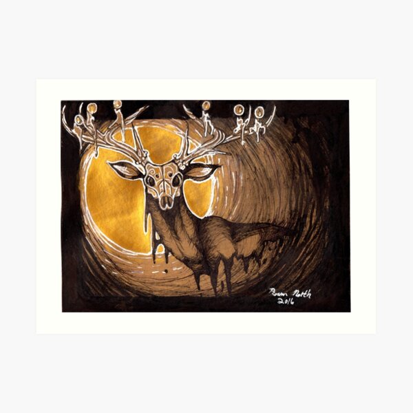 All Souls Guide Art Print