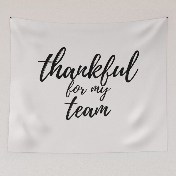 Item preview, Thankful for My Team designed and sold by curlybubbles.