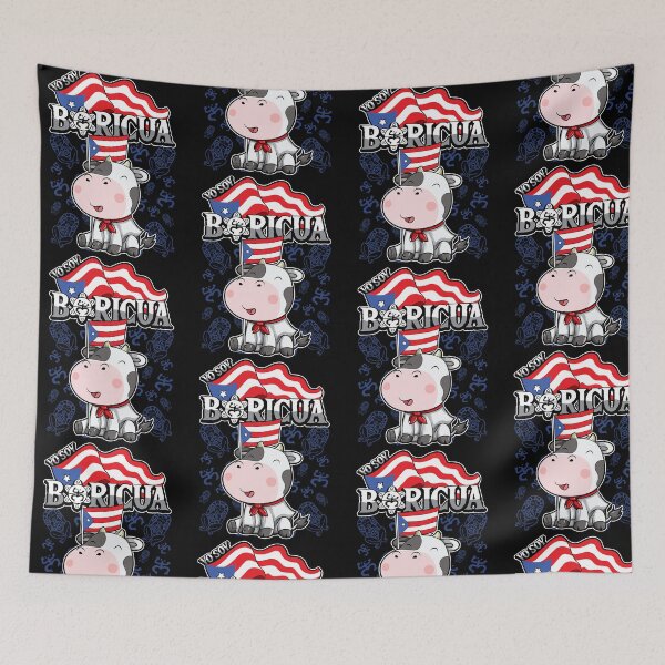 Item preview, Yo Soy Boricua - Cow - Puerto Rico designed and sold by anziehend.