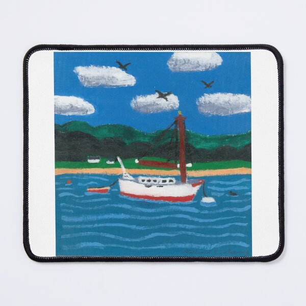 Item preview, Anchored Sailboat [Acrylic Paint] designed and sold by Nathaniel E. Dearing.